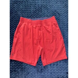 Rhone Mens Essential 7" Training Running Shorts‎ Unlined Lightweight Red Size M
